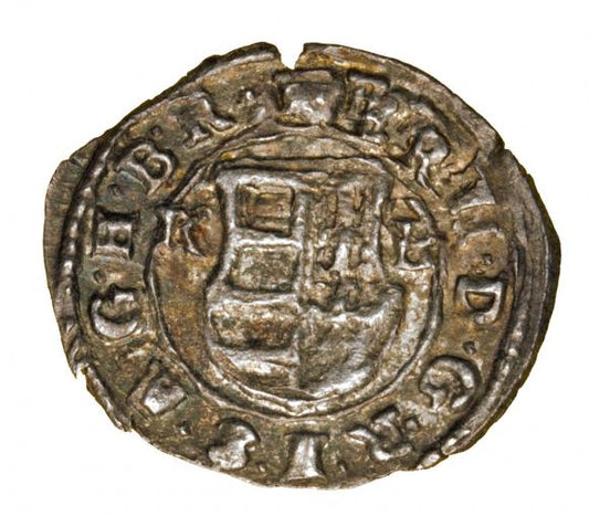 Denar 1637 Ferdynand II Habsburg Węgry Kremnica