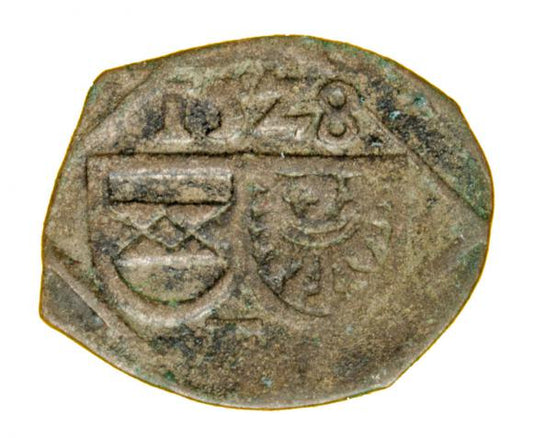 Fenig 1528 Ferdynand I Habsburg Wrocław