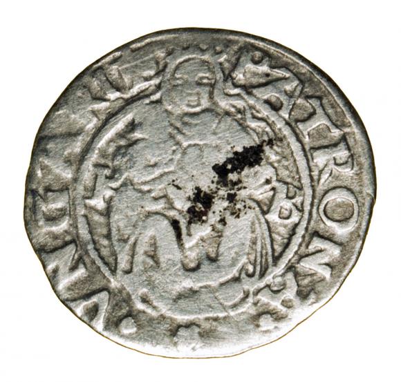 Denar 1553 Ferdynand I Habsburg Węgry Kremnica