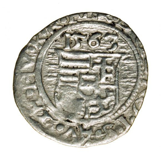 Denar 1563 Ferdynand I Habsburg Węgry Kremnica