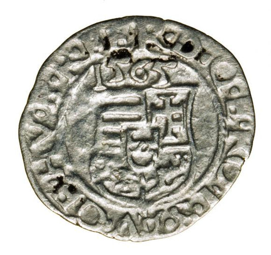 Denar 1565 Ferdynand I Habsburg Węgry Kremnica