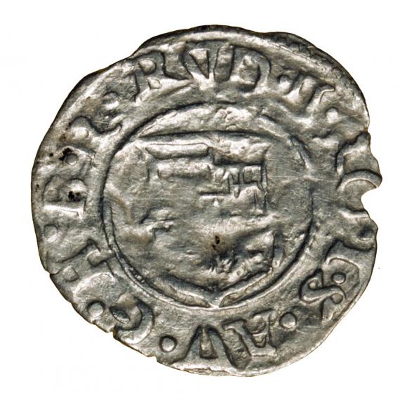 Denar 1600 Rudolf II Habsburg Węgry Kremnica