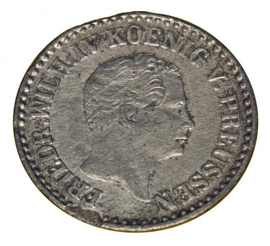 1 silber grosz 1845 Fryderyk Wilhelm IV Prusy Berlin