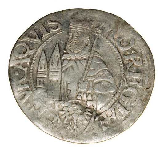 2 marki 1577 Rudolf II Habsburg Niemcy Aachen