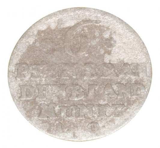 6 fenigów 1710 Fryderyk I Pruski Niemcy Brandenburgia Berlin A