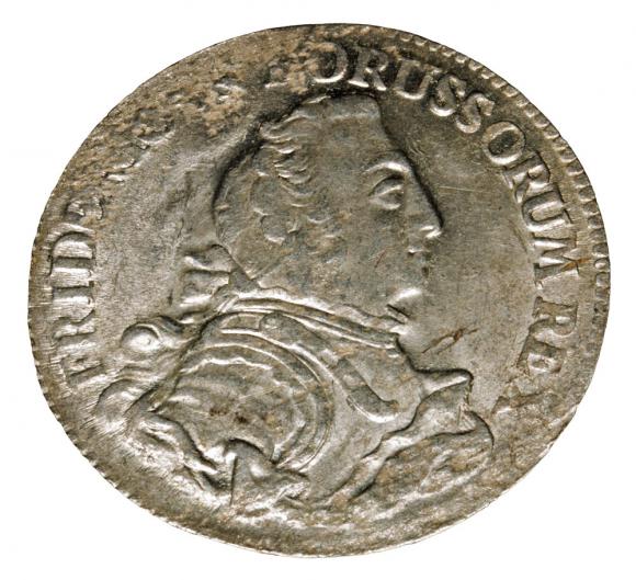 1/12 talara 1754 Fryderyk II Wielki Niemcy Kleve C