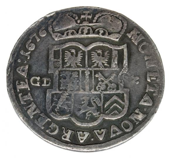 2/3 talara 1676 Fryderyk Wilhelm Prusy Minden