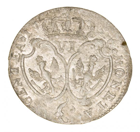 Szóstak 1756 Fryderyk II Wielki Prusy Kleve C