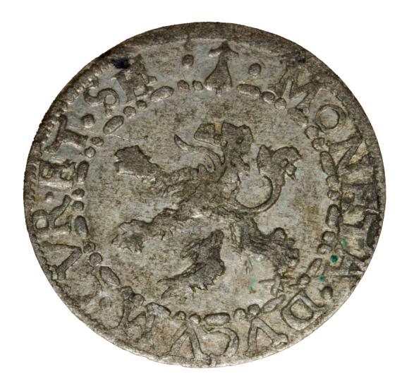 Szeląg kurlandzki 1600 Fryderyk i Wilhelm Kettler Księstwo Kurlandzkie Mitawa