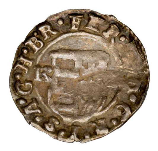 Denar 1638 Ferdynand II Habsburg Węgry Kremnica