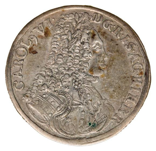 6 krajcarów 1715 Karol VI Habsburg Śląsk Wrocław