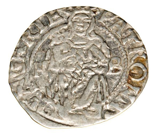 Denar 1528 Ferdynand I Habsburg Węgry Kremnica