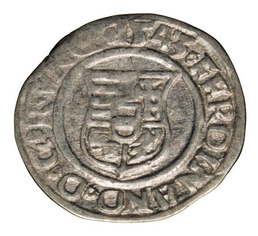 Denar 1543 Ferdynand I Habsburg Węgry Kremnica