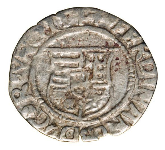 Denar 1544 Ferdynand I Habsburg Węgry Kremnica