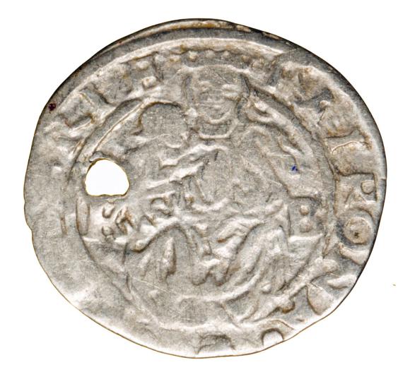 Denar 1562 Ferdynand I Habsburg Węgry Kremnica