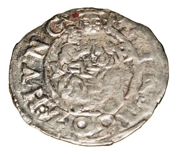 Denar 1602 Rudolf II Habsburg Węgry Kremnica