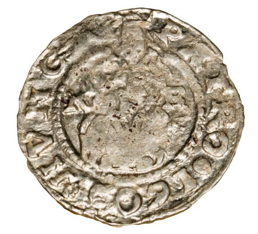 Denar 1603 Rudolf II Habsburg Węgry Kremnica