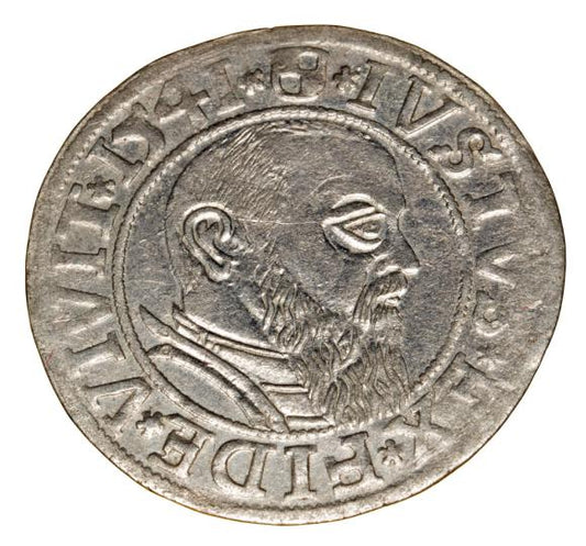 Grosz 1541 Albrecht Hohenzollern Księstwo Pruskie Królewiec