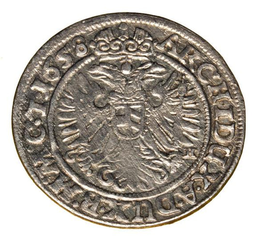 3 krajcary 1658 Ferdynand III Habsburg Śląsk Wrocław