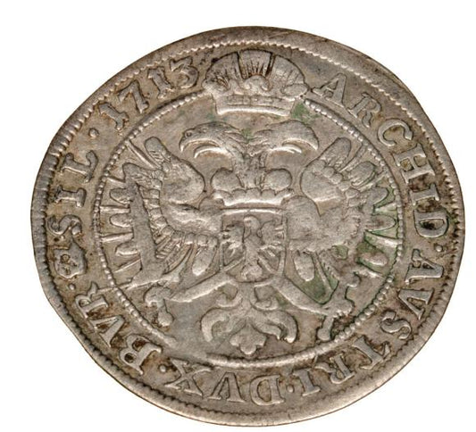 6 krajcarów 1713 Karol VI Habsburg Śląsk Wrocław