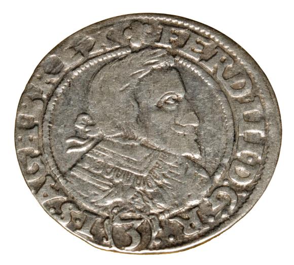 3 krajcary 1637 Ferdynand III Habsburg Śląsk Wrocław