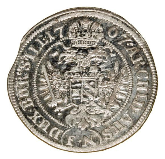 3 krajcary 1707 Józef I Habsburg Wrocław