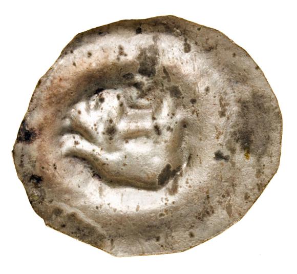 Brakteat Świdnica Dzik z literą S