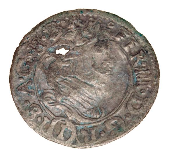 1 krajcar 1645 Elżbieta Lukrecja Księstwo Cieszyńskie Skoczów