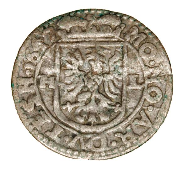 1 krajcar 1647 Elżbieta Lukrecja Księstwo Cieszyńskie Skoczów