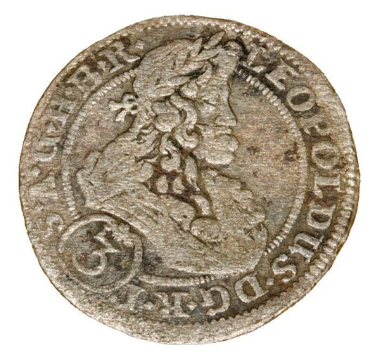 3 krajcary 1705 Leopold I Habsburg Śląsk Brzeg