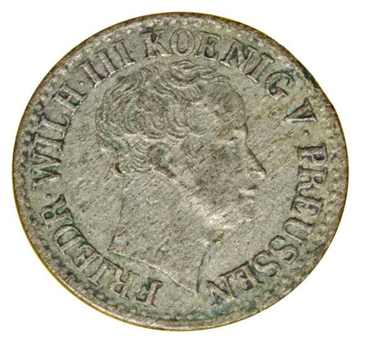 1/2 grosza srebrnego 1825 Fryderyk Wilhelm III Prusy Berlin