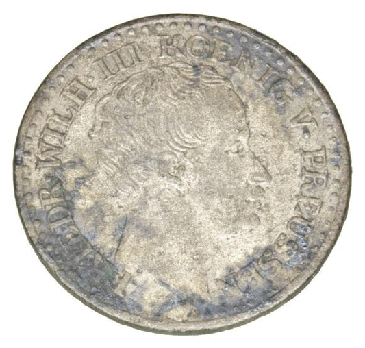 1 grosz srebrny 1825 Fryderyk Wilhelm III Prusy Berlin