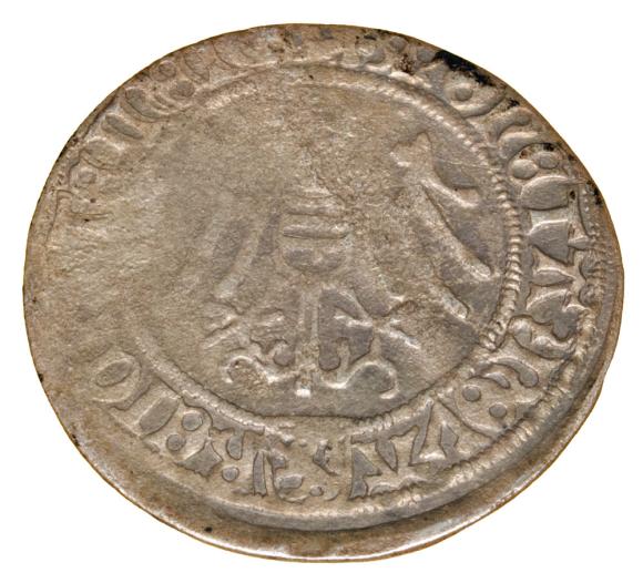 Grosz 1514 Albrecht i Karol I Księstwo Ziębicko - Oleśnickie Złoty Stok