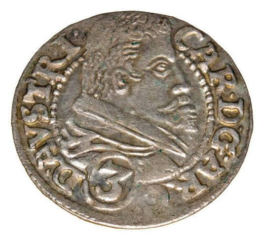 3 krajcary 1620 Karol Austriacki Księstwo Nyskie Biskupów Wrocławskich Nysa