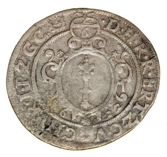 6 groszy 1622 Jerzy Wilhelm Krosno Odrzańskie