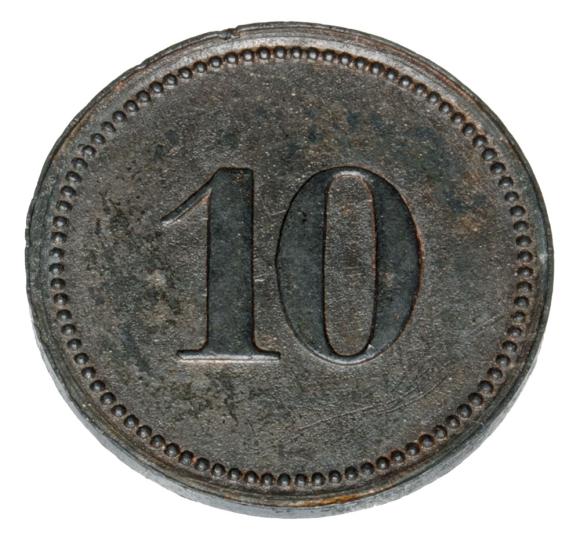 10 fenigów 1917 Alsfeld Hesja