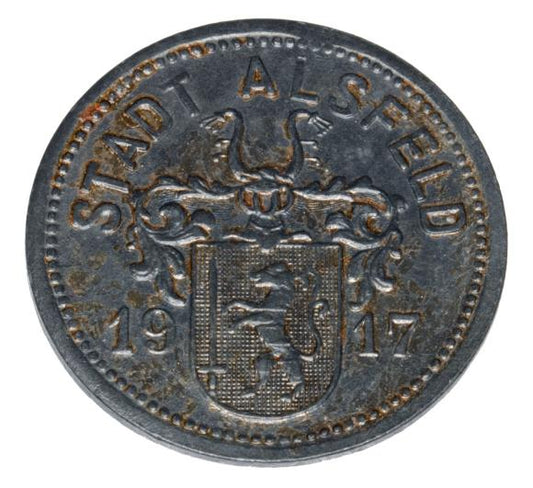 50 fenigów 1917 Alsfeld Hesja