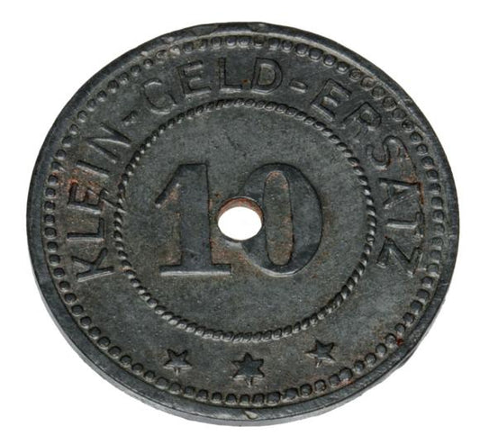 10 fenigów Adelsheim Badenia