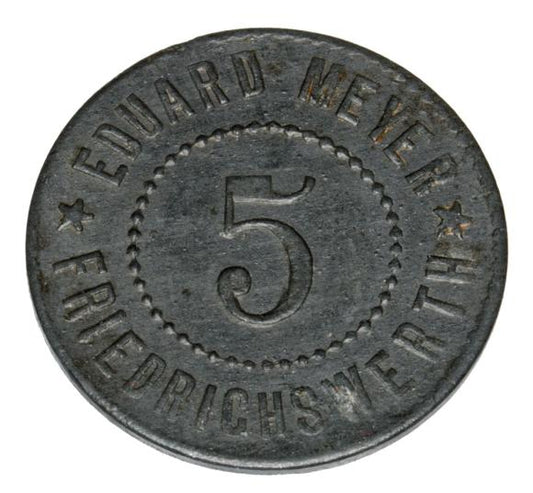5 fenigów 1918 Gotha Eduard Meyer