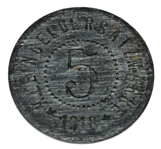 5 fenigów 1918 Gotha Eduard Meyer
