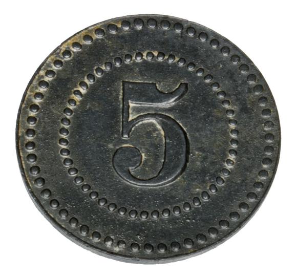 5 fenigów Langendreer Zeche Mansfeld