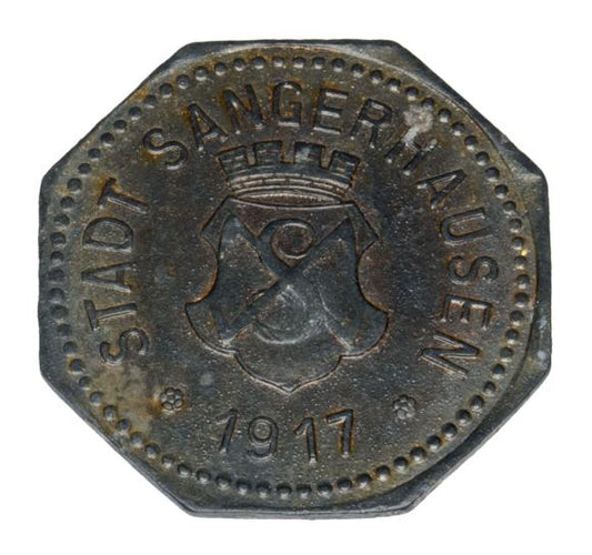 10 fenigów 1917 Sangerhausen