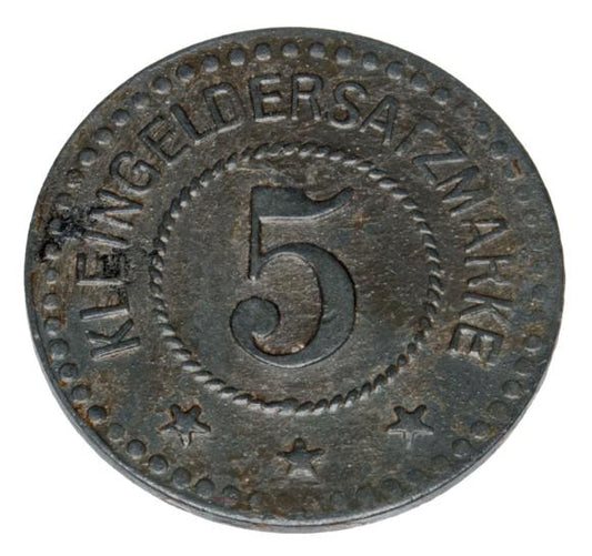 5 fenigów 1917 Weiden