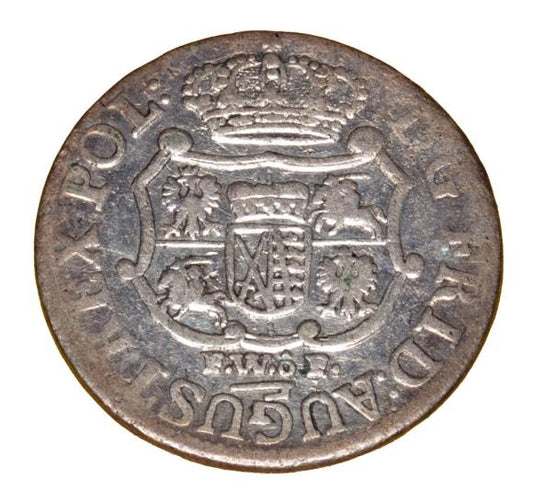 1/12 talara 1740 Fryderyk August II Saksonia Lipsk