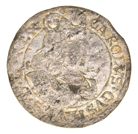 Szóstak 1658 Karol X Gustaw Elbląg