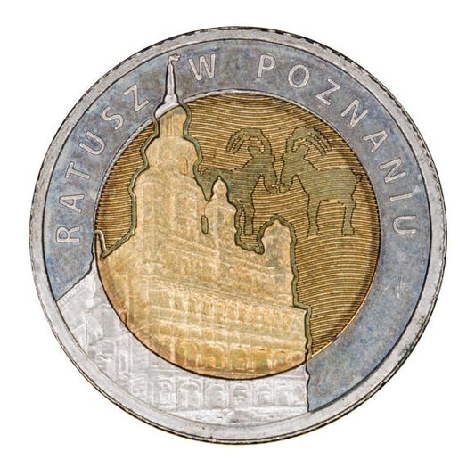 5 złotych 2015 Polska Ratusz w Poznaniu
