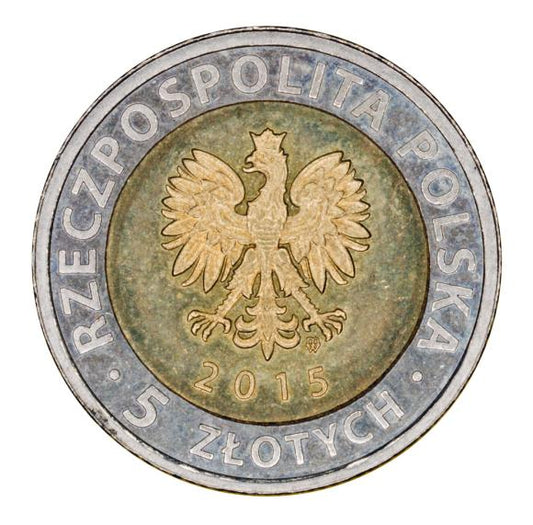 5 złotych 2015 Polska Ratusz w Poznaniu
