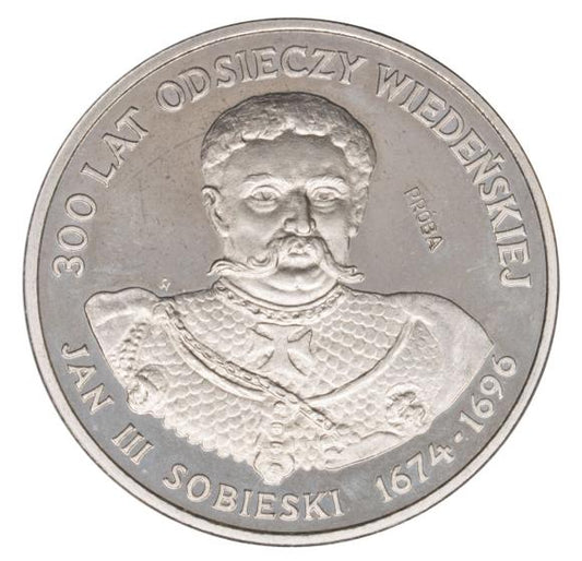 200 złotych 1983 300 Lat Odsieczy Wiedeńskiej nikiel próba