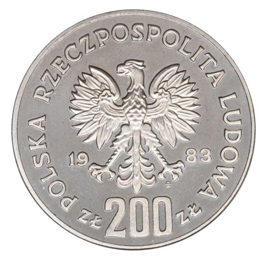 200 złotych 1983 300 Lat Odsieczy Wiedeńskiej nikiel próba
