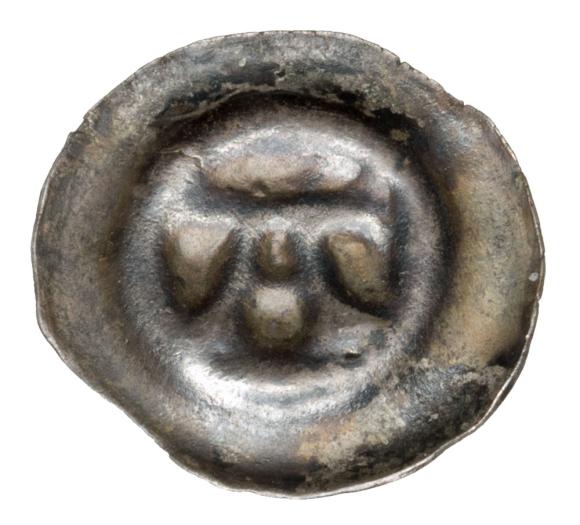 Brakteat Pomorze Zachodnie Tąglim Litera A